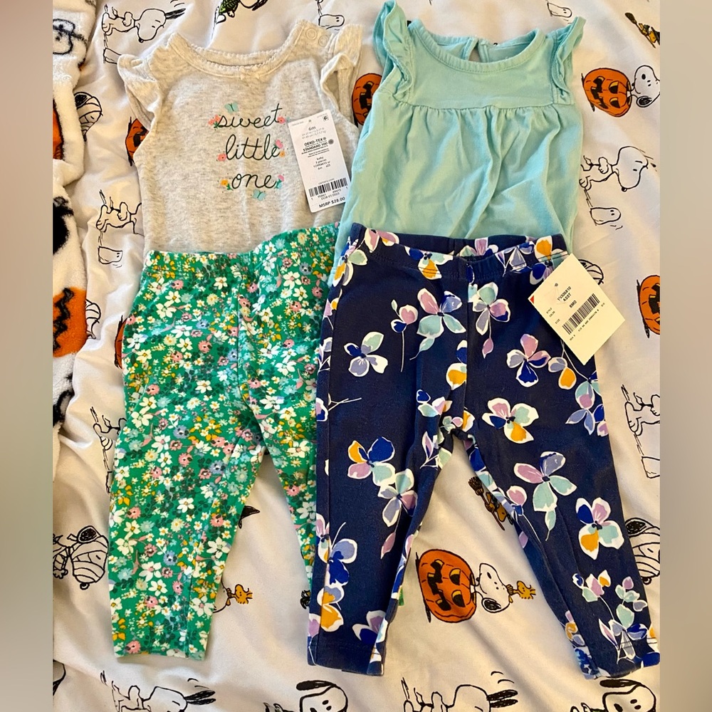 3-6 carters outfits